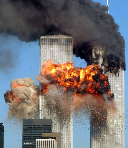 9/11 attack photo